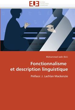 portada Fonctionnalisme Et Description Linguistique