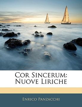 portada Cor Sincerum: Nuove Liriche (in Italian)