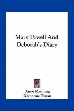 portada mary powell and deborah's diary (en Inglés)