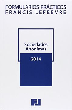 portada Formularios Prácticos Sociedades Anónimas 2014 (Formularios Practicos)