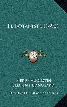 portada Le Botaniste (1892) (en Francés)
