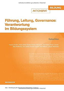 portada Führung, Leitung, Governance: Verantwortung im Bildungssystem (en Alemán)