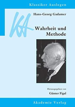 portada Hans-Georg Gadamer: Wahrheit und Methode 