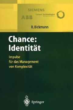 portada chance: identit t: impulse f r das management von komplexit t (in English)