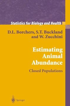 portada estimating animal abundance: closed populations (en Inglés)