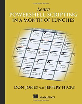 portada Learn Powershell Scripting in a Month of Lunches (en Inglés)