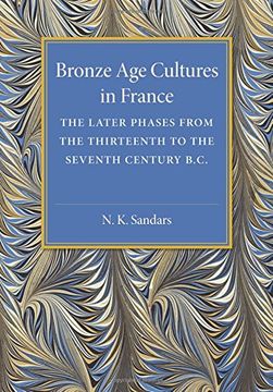 portada Bronze age Cultures in France (en Inglés)