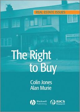 portada the right to buy: analysis and evaluation of a housing policy