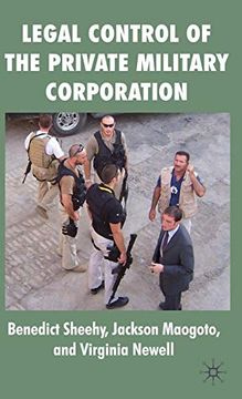 portada Legal Control of the Private Military Corporation (in English)