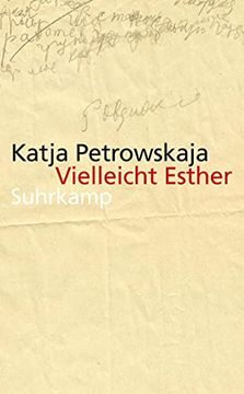 portada Vielleicht Esther: Geschichten (Suhrkamp Taschenbuch) (in German)
