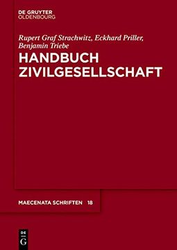 portada Handbuch Zivilgesellschaft (Maecenata Schriften, Band 18) (en Alemán)