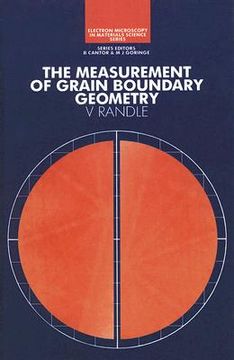 portada the measurement of grain boundary geometry (en Inglés)