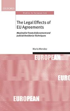 portada The Legal Effects of eu Agreements (en Inglés)