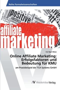 portada Online Affiliate Marketing: Erfolgsfaktoren und Bedeutung für KMU (en Alemán)