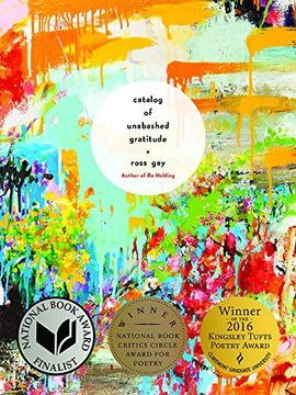 portada Catalog of Unabashed Gratitude (Pitt Poetry Series) (in English)