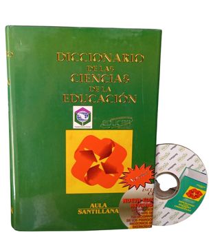 portada Diccionario de las ciencias de la educación Santillana 1 tomo con cd ROM