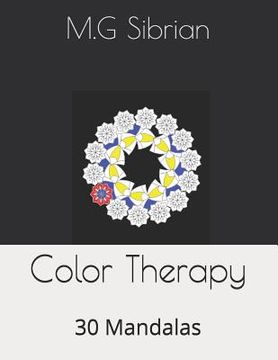 portada Color Therapy: 30 Mandalas (en Inglés)