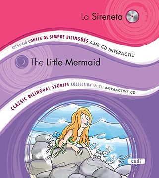 portada la sireneta the little mermaid (en Catalá)