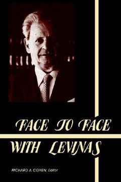 portada face to face with levinas