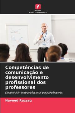 portada Competências de comunicação e desenvolvimento profissional dos professores (in Portuguese)