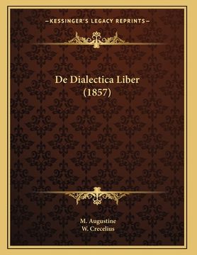 portada De Dialectica Liber (1857) (in Latin)