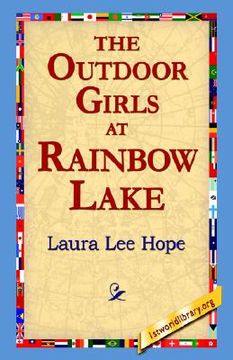 portada the outdoor girls at rainbow lake (in English)