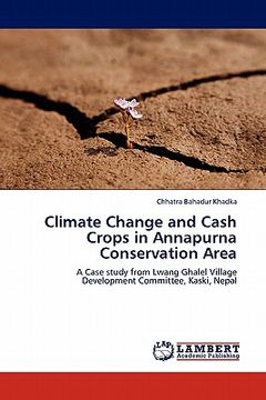 portada climate change and cash crops in annapurna conservation area (en Inglés)