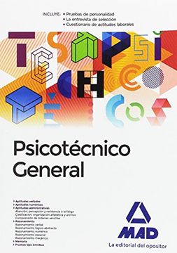 portada Psicotécnico General. (in Spanish)