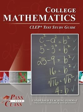 portada College Mathematics CLEP Test Study Guide (en Inglés)