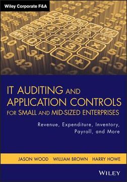 portada It Auditing And Application Controls For Small And Mid - Sized Enterprises: Revenue, Expenditure, Inventory, Payroll, And More (en Inglés)