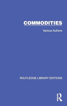 portada Routledge Library Editions: Commodities