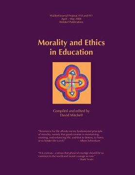 portada Morality & Ethics in Education (in English)