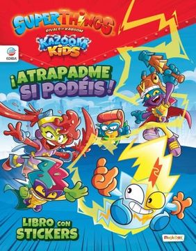 portada Libro de Stickers Superthings Kazoom Kids - España