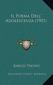 portada Il Poema Dell' Adolescenza (1901) (en Italiano)