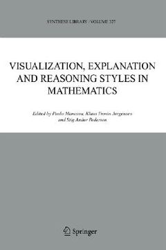 portada visualization, explanation and reasoning styles in mathematics
