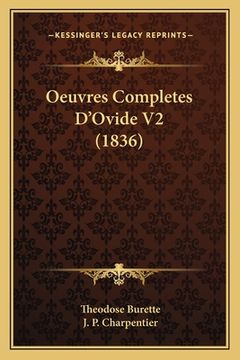 portada Oeuvres Completes D'Ovide V2 (1836) (en Francés)