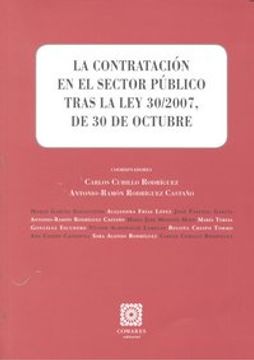 portada contratacion sector publico tras ley 30/2007 30 octubre