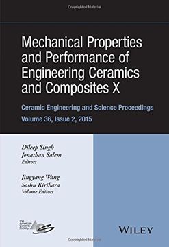 portada Mechanical Properties and Performance of Engineering Ceramics and Composites X: A Collection of Papers Presented at the 39th International Conference (en Inglés)