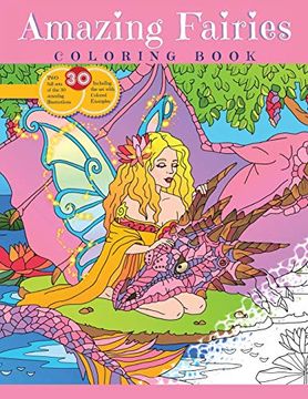 portada Amazing Fairies, Coloring Book for Girls 
