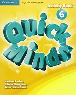 portada Quick Minds Level 6 Activity Book Spanish Edition (in English)