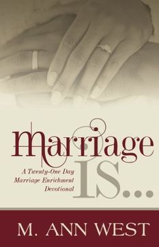 portada Marriage Is..: A Marriage Enrichment , 21-Day Devotional (en Inglés)