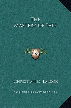 portada the mastery of fate (en Inglés)