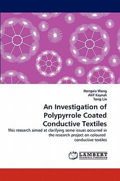 portada an investigation of polypyrrole coated conductive textiles (en Inglés)
