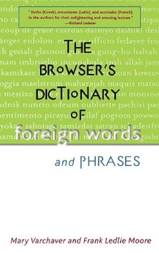 portada The Browser's Dictionary of Foreign Words and Phrases (en Inglés)