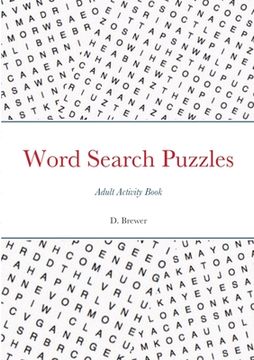 portada Word Search Puzzles, Adult Activity Book