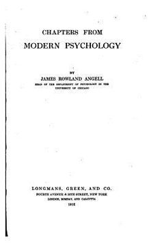 portada Chapters from Modern Psychology (en Inglés)