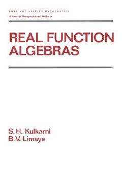 portada real function algebras (en Inglés)