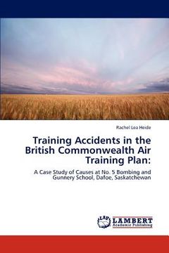 portada training accidents in the british commonwealth air training plan (en Inglés)