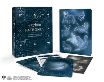 portada Harry Potter Patronus Guided Journal and Inspiration Card set (en Inglés)