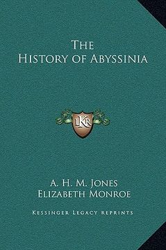 portada the history of abyssinia (in English)